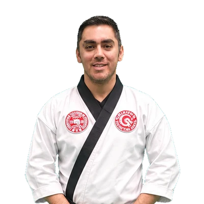 Master Manny, Senior Master, 7th Degree Black Belt at Galvan’s Martial Arts